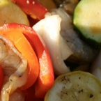Food on the grill